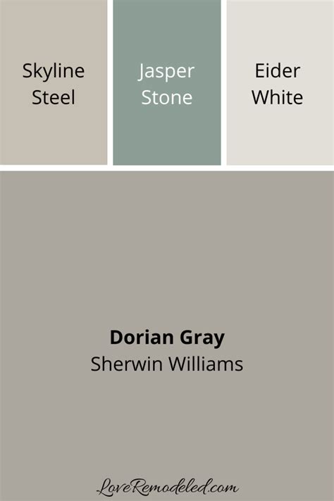 dorian grey sherwin williams